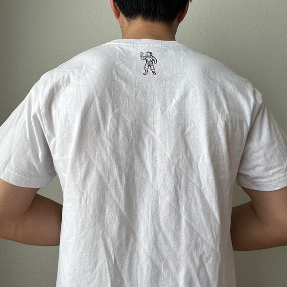 Billionaire Boys Club Puffer Logo Graphics White Tee Shirt BBC - Picture 5 of 7